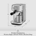 thumbnail image 3 of Breville BES500BSS Bambino Plu, 3 of 7