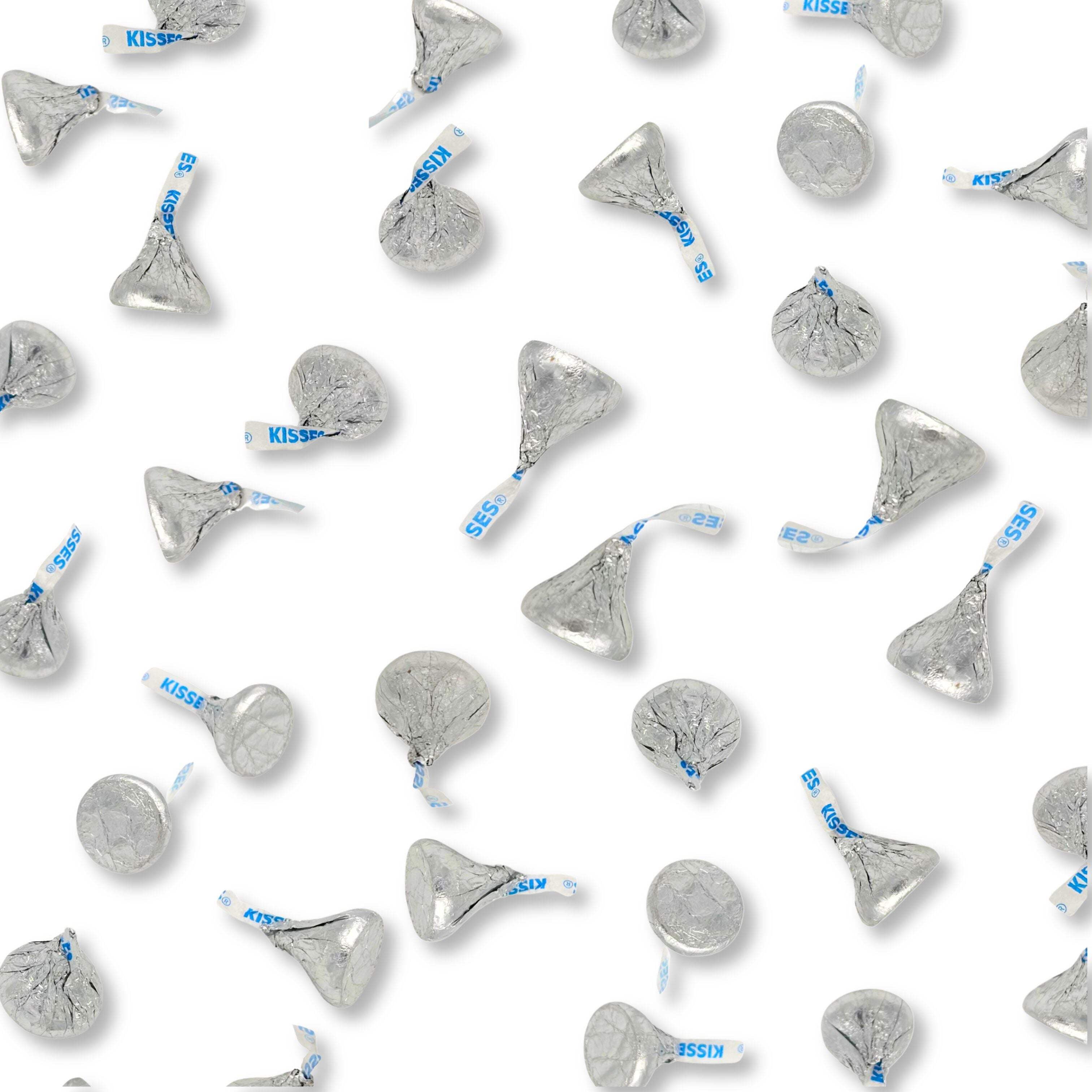 Hershey's Kisses Milk Chocolate – Silver Foils – Bulk Value Pack