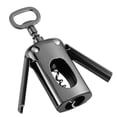thumbnail image 1 of Wine Opener, Zinc Alloy Premium Wing Corkscrew Wine Bottle Opener with Multifunctional Bottles Opener-A, 1 of 5