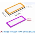 thumbnail image 4 of 36Pcs - Magnetic Dry Erase Labels Blank Name Tags Reusable Magnets 2.1" X 1.2", 4 of 5