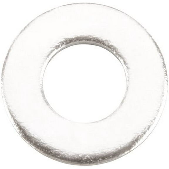 ZINC FLAT WASHER, 1/4 IN., 100 PER PACK per 13 Pack
