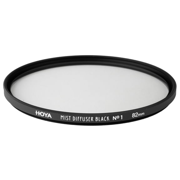 Hoya 82mm Mist Diffuser Black No. 1 Glass Filter