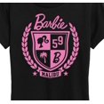 thumbnail image 3 of Barbie - Barbie Varsity Malibu Seal - Women'S Short Sleeve Graphic T-Shirt, 3 of 5