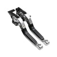 thumbnail image 4 of Manetas de embrague y freno plegables de repuesto para Bajaj 200 RS Negro Plata, 4 of 8