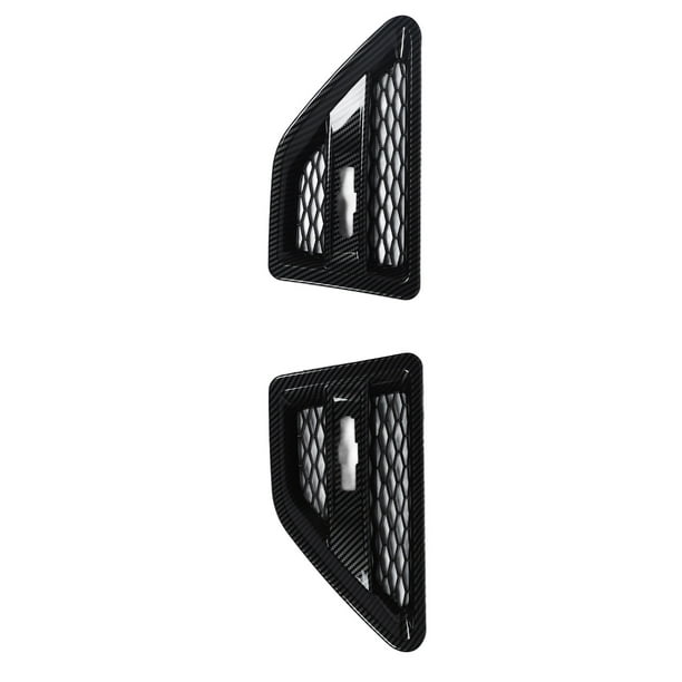 Rejilla embellecedora de ventilación de aire lateral del capó cubierta embellecedora de salida de aire lateral exterior resistente al desgaste estilo elegante para Freelander 2 Anggrek Otros