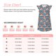 thumbnail image 3 of Fotbe Popcorn Vestido de Dormir para Niñas de 3 a 10 Años, Mangas Cortas, Estilo Princesa, Pijama Camisón con Mangas Voladas-Small, 3 of 6