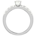 thumbnail image 4 of Engagement Rings For Women - Oval Cut 14K White Gold 1.20 CT (K,I2) GIA Certificate, 4 of 7