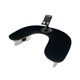 thumbnail image 1 of Almohada de mano ajustable de PU para uñas, reposabrazos ergonómico, herramienta de manicura, cojín plegable Negro con soporte, 1 of 9