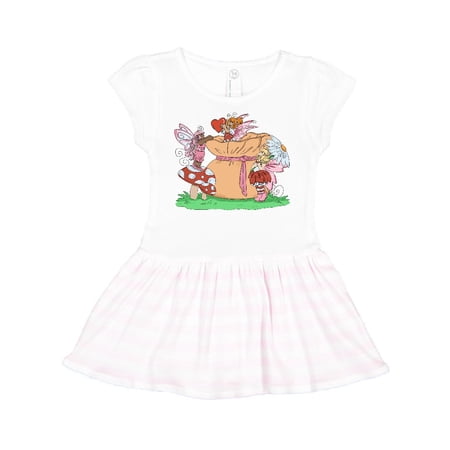 

Inktastic Valentine s Day Fairies Gift Toddler Girl Dress