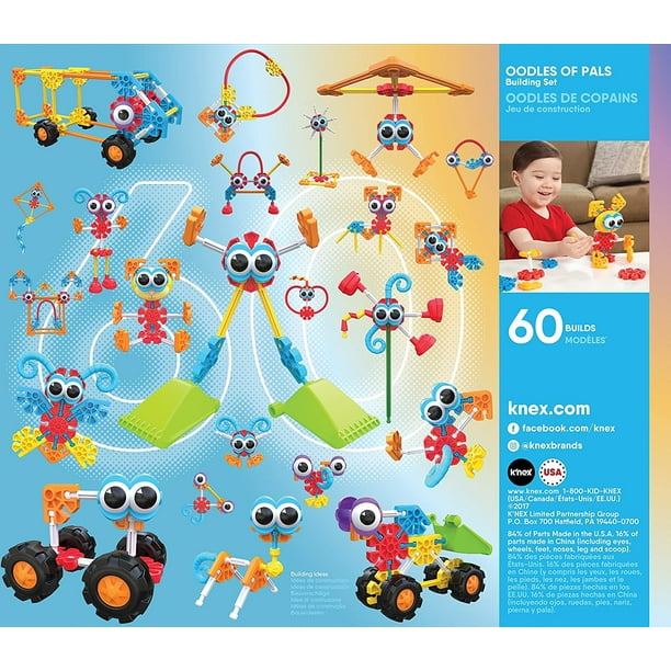 KID K'NEX Oodles of Pals Building Set 116 piezas K'NEX K'NEX