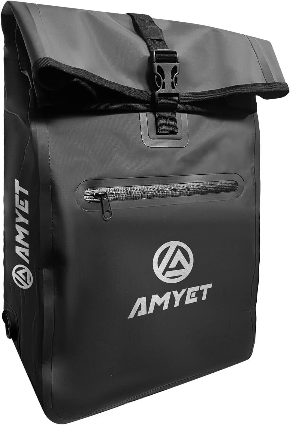 AMYET Bike Rack Bag Nylon Waterproof Rear Pannier Shoulder Strap 15.7" x 11.8" x 6.7"
