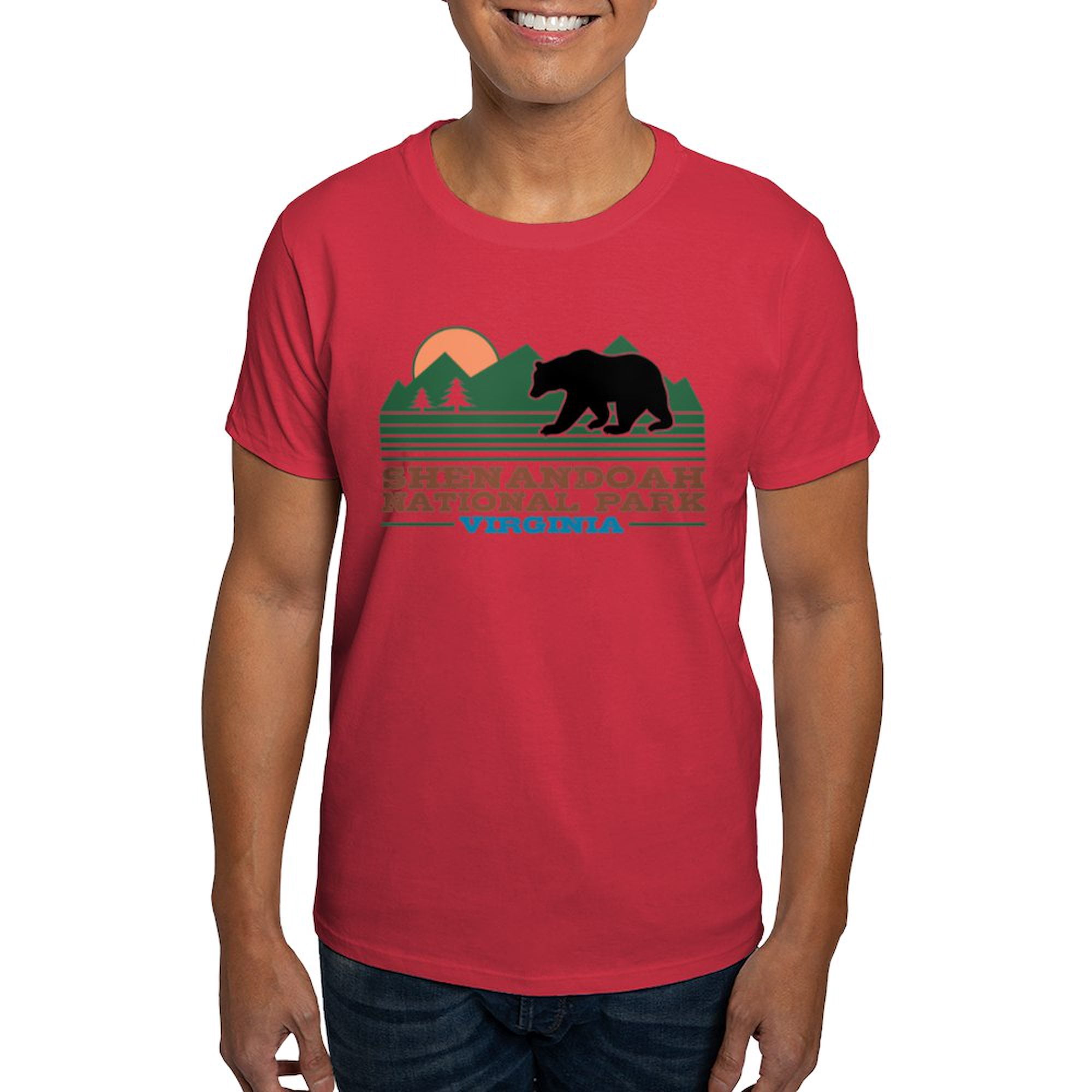 CafePress - Shenandoah National Park T Shirt - Men s Classic Graphic Cotton T-Shirt