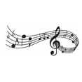 thumbnail image 4 of Autocollants Muraux PVC Symbole Musical, 4 of 5
