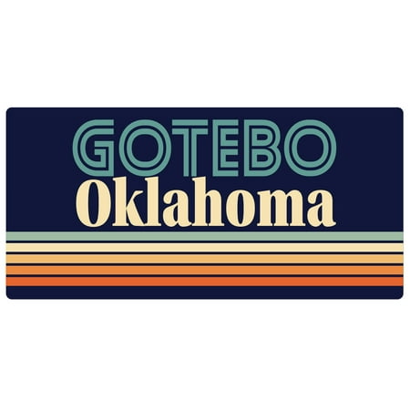 

Gotebo Oklahoma 5 x 2.5-Inch Fridge Magnet Retro Design