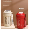 thumbnail image 5 of 450ml  Double Stainless Steel 304 Coffee Thermos Mug Leak-Proof Non-Slip Car Vacuum Flask Travel Thermal Cup Water Bottle, 5 of 5