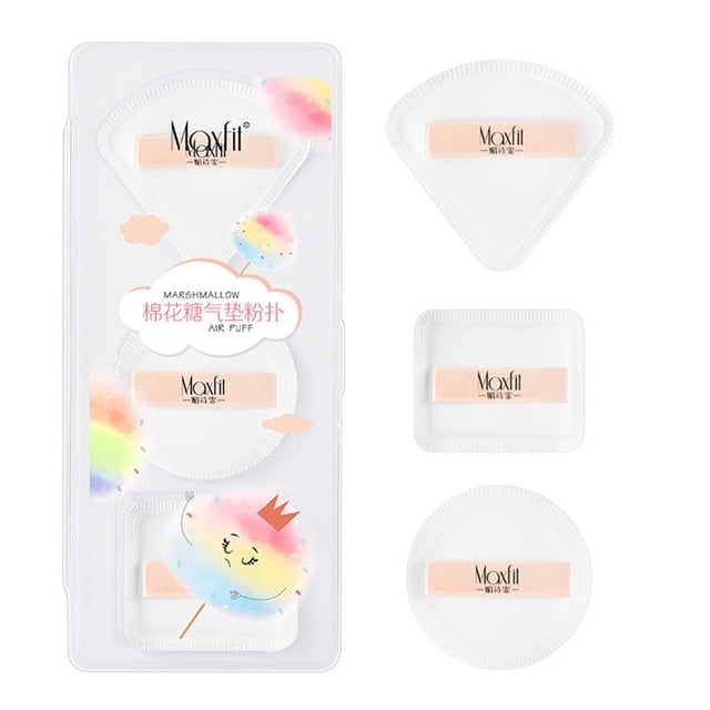 Soft Sponge Prevents Snagging, Skin Friendly Powder Puff for Salon, Home, Travel, with Sponge Material and Wide Application