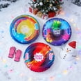 thumbnail image 5 of Inflatable Snow Tube For Winter Sliding Recreation, Colorful Printed Design For Outdoor Fun, & Teen Winter Sports Activity Gear, 5 of 6