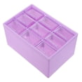 thumbnail image 1 of unbranded Caja De Almacenamiento Para Escritorio Morada Modular Con Cajones Para Accesorios Y Papelería, 1 of 8
