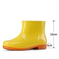 thumbnail image 6 of Mepaouo Womens Mens Rain Boots Long Short Waterproof Rubber Garden Shoes Ankle Mid Calf Rainboot, 6 of 7
