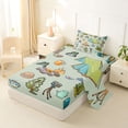 thumbnail image 2 of Erosebridal Happy Camping Tent Twin Sheet Sets 3pcs For Kids Teens,Boys Girls Adventure Theme Tent Bedding, 2 of 5