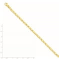 thumbnail image 2 of 14K Yellow Gold bracelet Chain style Fancy 7.25 in 4.4 mm, 2 of 2