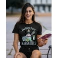 thumbnail image 2 of Midnight Margarita Cocktail Halloween Night Fun Drinks Women's T-shirt, L, Black, 2 of 6