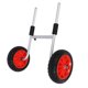 thumbnail image 5 of Plataforma Rodante Para Transporte De Canoas, Plataforma Rodante Para Carrito De Kayak, Plegable, Multiusos, Fácil De Transportar, Neumáticos De 10 Pulgadas Para Embarcaciones, 5 of 7