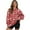 Red-Xmas Snowmen, variant on HELLHERO Christmas Corgi Print Pullover Sweatshirt for Women, Casual Oversized Top Winter Long Sleeve Crewneck Sweatshirts with Pocket Size M