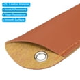 thumbnail image 4 of Uxcell PU Leather Chef Knife Sheath Cover Sleeves Knives Edge Guard, Brown 5 in 1 Set, 4 of 5