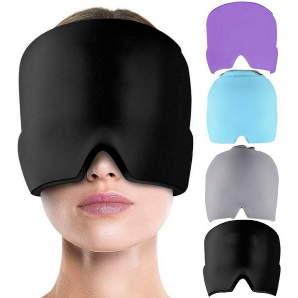 LCDolida Headache Migraine Relief Cap,Gel Hot Cold Therapy Migraine