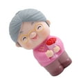 thumbnail image 3 of Delicate Cake Decor Elder Statue Creative Cake Decor Birthday Bake Decor, 3 of 6