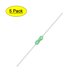 thumbnail image 1 of Fusible Uxcell 250V 0.5A Axial para Telecomunicaciones Metal Blanco 5Pcs, 1 of 5