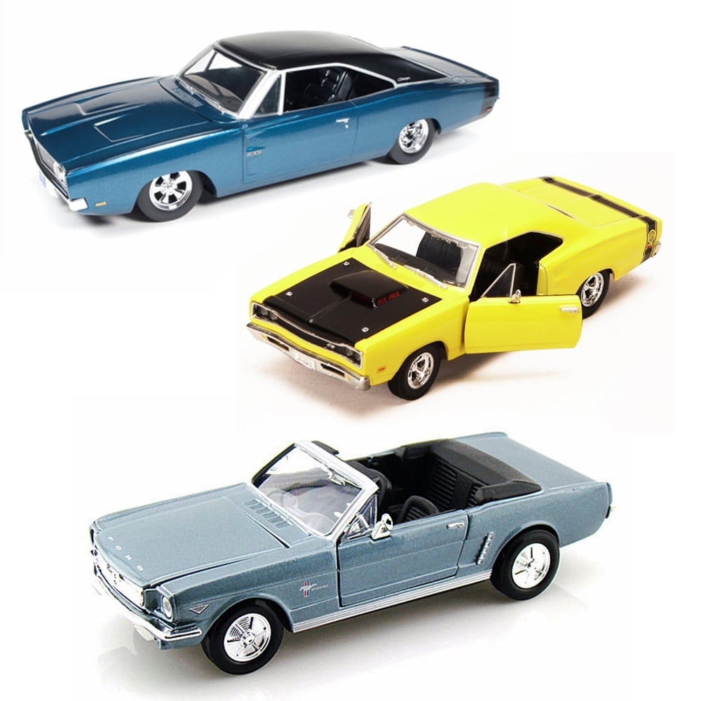 Best of 1960s Muscle Cars Diecast - Set 69 - Set of Three 1/24 Scale ...