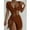 Coffee, variant on Aloohaidyvio bikini sets for women plus size,Women Four-piece Suit Solid Sexy Bikini Swimwear Swimsuit Beachwear Set, Swimsuits for Women 2 Piece