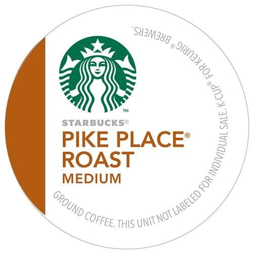 Starbucks Pike Place Roast Coffee KCups 96 ct.