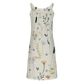 thumbnail image 6 of JGTDBPO Summer Dresses For Women Casual Loose Tank Dresses Sleeveless Sling Printed Beach Vacation Dress Swing T Shirt Sundress Cover Up Loose Dress, 6 of 6