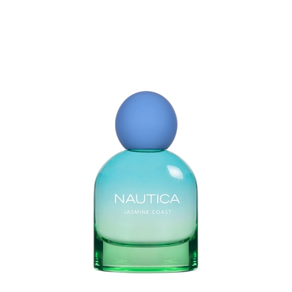 Nautica Jasmine Coast Fragrance Hair & Body Mist for Women, Mood-Boosting Perfume, Calm & Relaxing, Floral-Fruity, Vegan Formula, Long Lasting, 8.4oz