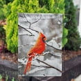 thumbnail image 2 of America Forever Cardinal On Snowy Branch Garden Flag - Winter Welcome Snow Birds Red Cardinal Snowy Day Flag - Seasonal Yard Outdoor Decorative Double Sided Flag - 12.5 x 18 Inches, 2 of 6