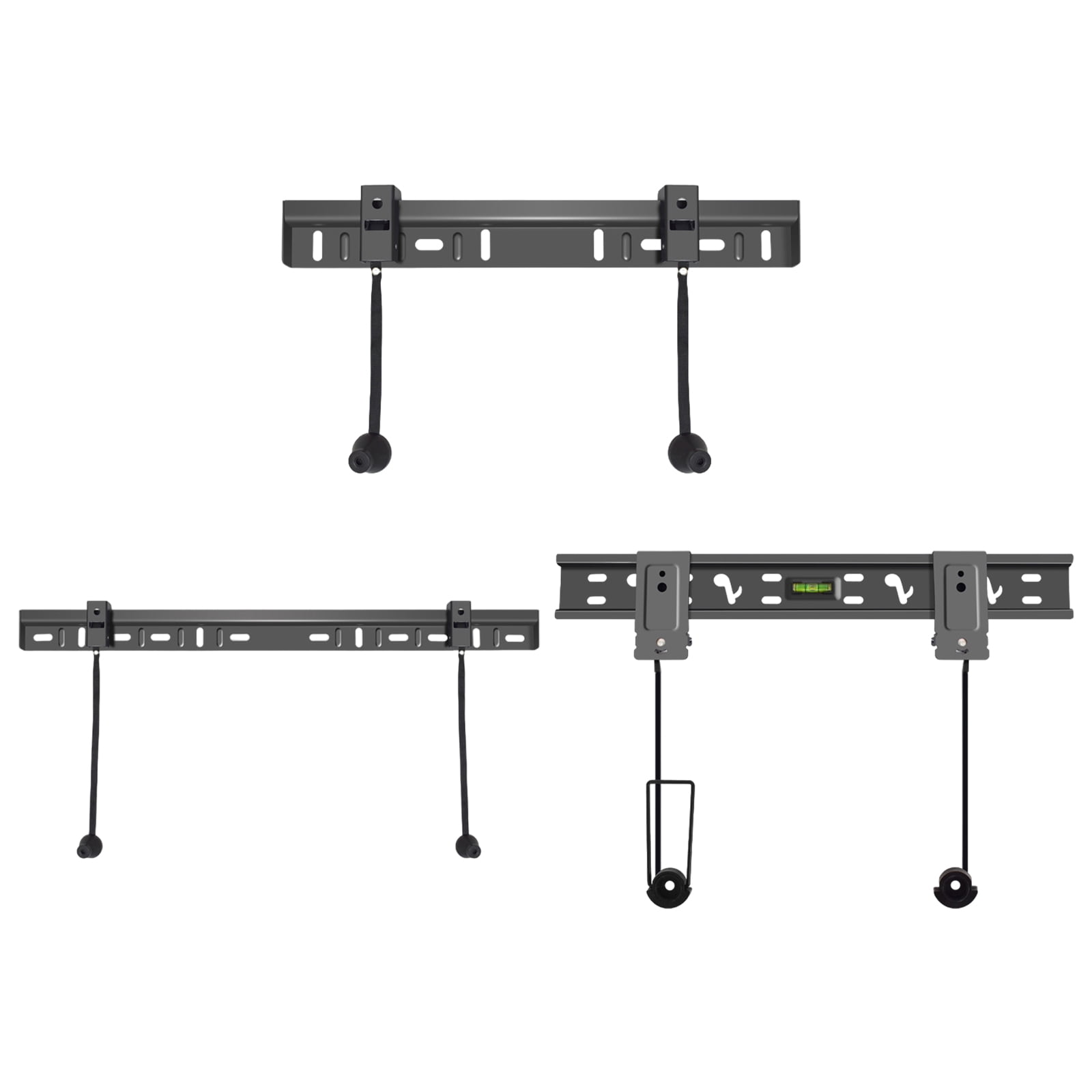 Studless Televisions Wall Mount for Flat Screen and Curveds TVs 26 to 55/60 Inches Easy Setup