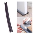 thumbnail image 2 of Abbracc Door Under Bottom Soundproof Strip Dark Coffee PU Coffee, 2 of 9