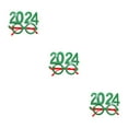 thumbnail image 4 of Redempat Stand Out In Style With 2024 Glasses Frame Party Supplies Included Universal Size Funny Shape Wide Applications green 3Set, 4 of 6
