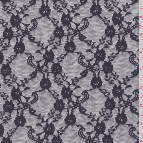 grey lace fabric by the yard