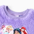 thumbnail image 5 of Disney Princess Girls Dresses Fleece Graphic Sweatshirts Cinderella Jasmine Ariel Outfits Dress Sizes 2-6, 5 of 7