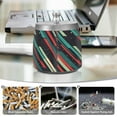 thumbnail image 6 of Yayeee Ashtray with Lid for Cigarette Smokeless Stainless Steel Home Ash Holder, Abstract Stripes, 6 of 7