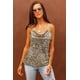 thumbnail image 2 of ABPHQTO Camiseta sin mangas con cuello vuelto y tirantes finos con estampado de leopardo para mujer, 2 of 5
