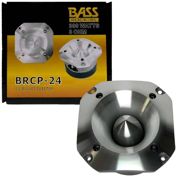 Bass Rockers 1.5" 300W 8-Ohm Bullet Tweeter BRCP-24