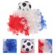 thumbnail image 4 of KAKOWELY Peluca afro rizada para fanáticos de equipos de fútbol, peluca decorativa para fiestas de cosplay, adorno para el cabello de carnaval, 4 of 4