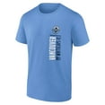 thumbnail image 2 of Men's Fanatics Light Blue Vancouver Whitecaps FC Iconic Strong Stencil T-Shirt, 2 of 3