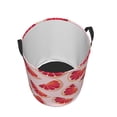 thumbnail image 3 of XMXT Collapsible Laundry Basket, Pink Grapefruits Illustration Polyester Waterproof Laundry Hamper, 62L, 3 of 8