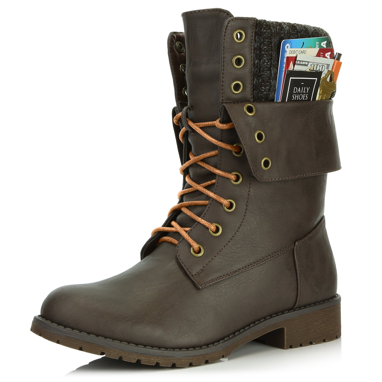 low top combat boots